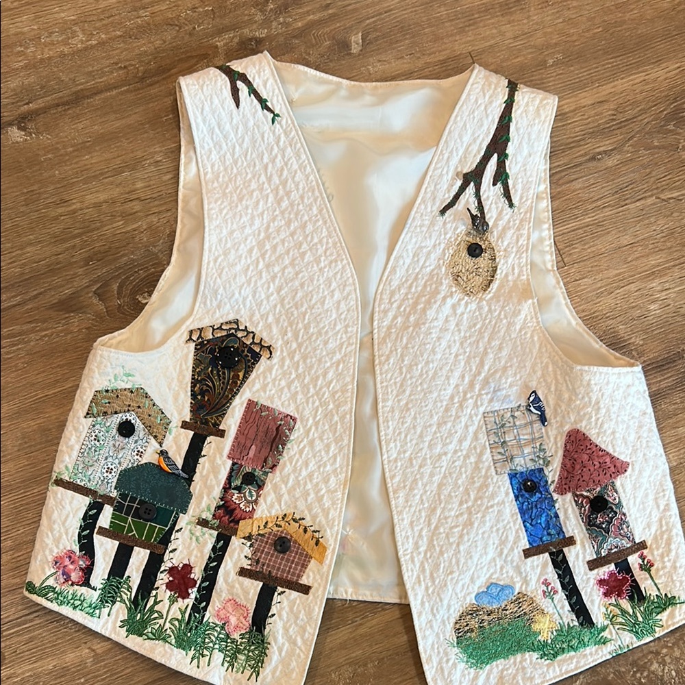 Handmade Birdhouse Vest